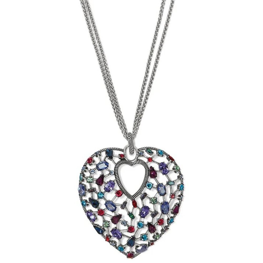Brighton One Love Convertible Heart Necklace  $198 NWT
